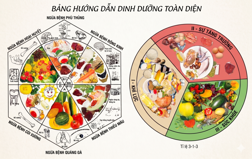 khai niem ve dinh duong - bang huong dan dinh duong toan dien